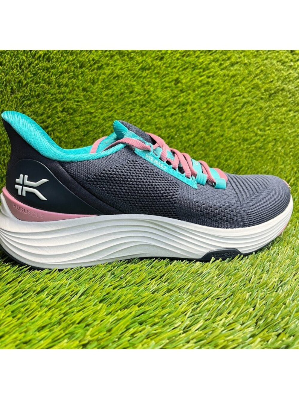 Kuru Atom 2 Womens Size 11 Blue White Athletic Running Walking Shoes Sneakers